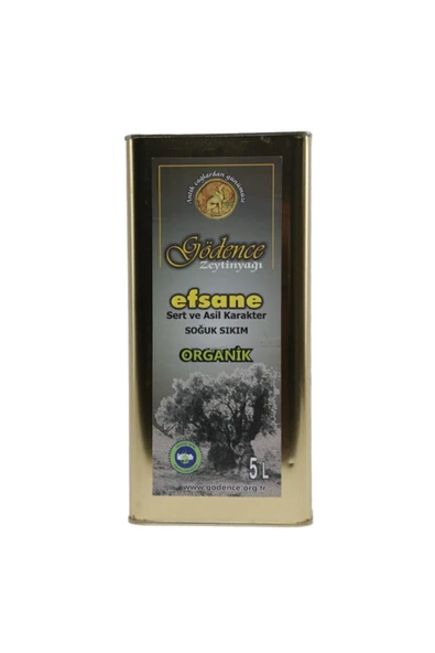 GÖDENCE TARIMSAL KALKINMA KOOPERATİFİ Erken Hasat Efsane Soğuk Sıkım - % 0.3 Asit - Gödence (5 Lt) - 1