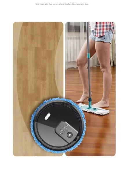 Ev Temizleme Robotu - Nemlendirici Sprey - Siyah - 7