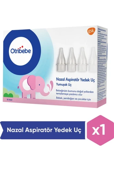 OTRİBEBE Nazal Burun Aspiratörü Yedek Uç (10 ADET)