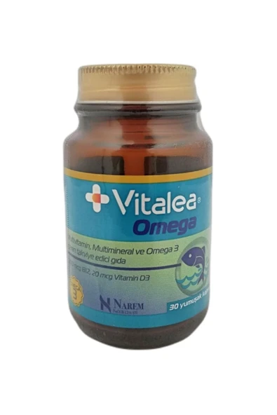 VİTALE A Omega 3, Multivitamin, Multimineral 30 Tablet - 1