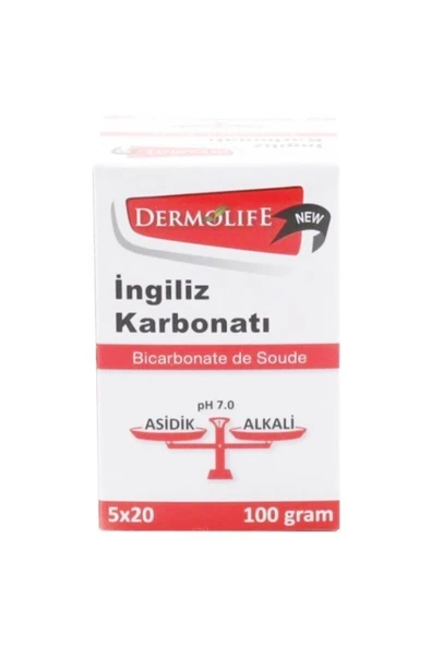 DERMOLİFE Ingiliz Karbonatı 20 X 5 Gr 8699956000336 - 1