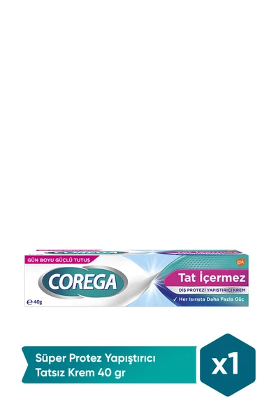 COREGA Süper Protez Yapıştırıcı Tatsız Krem 40 gr - 1