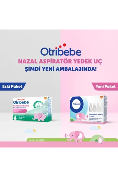OTRİBEBE Nazal Burun Aspiratörü Yedek Uç (10 ADET) - 2