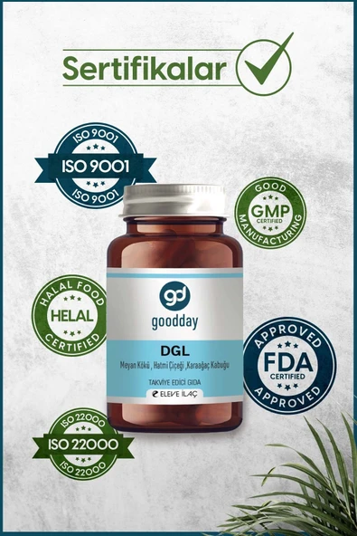 GOODDAY Dgl Vegan Besin Takviyesi - 5