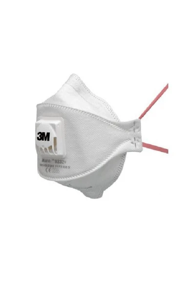 3M 9332 Ffp3 Ventilli Koruyucu Maske - 10 Adet