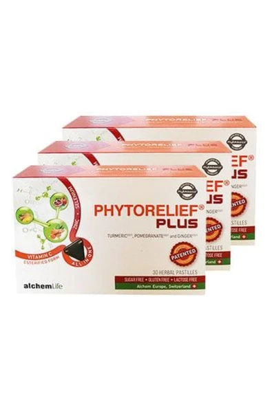 ALCHEMLİFE Alchem Phytorelief Plus 30 Pastil X 3 Adet ürün görseli 1