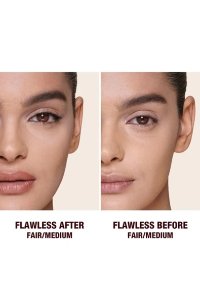 CHARLOTTE TİLBURY AIRBRUSH BRIGHTENING FLAWLESS FINISH FAIR - MEDIUM Pudra - 6