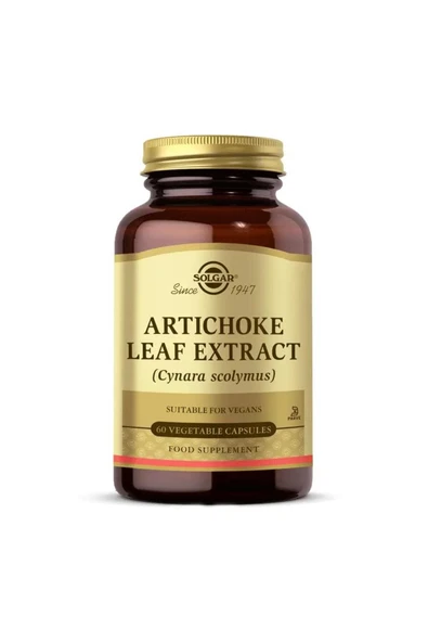 SOLGAR Artichoke Leaf Extract 60 Vegi Kapsül ürün görseli 1