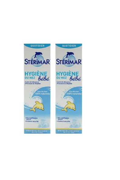 STERİMAR Baby Deniz Suyu Burun Spreyi 100 Ml-2 Adet-skt:04/2027