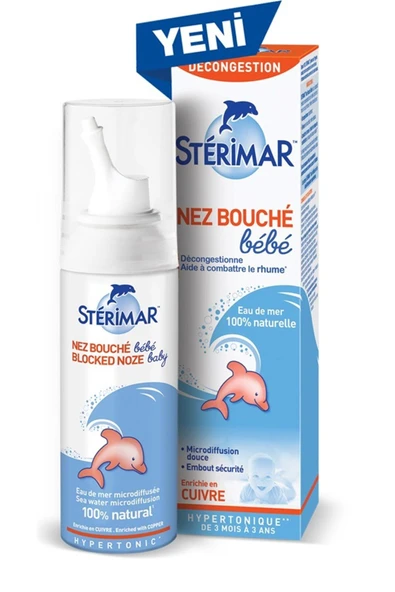 STERİMAR Baby Burun Spreyi Blocked Nose Hipertonik Sprey 100 ml