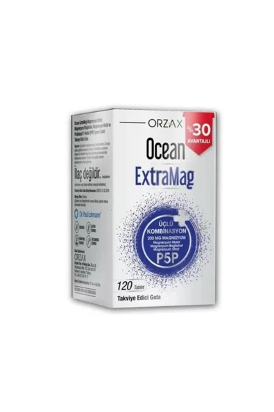 ORZAX Ocean Extramag 120 Tablet ürün görseli 1