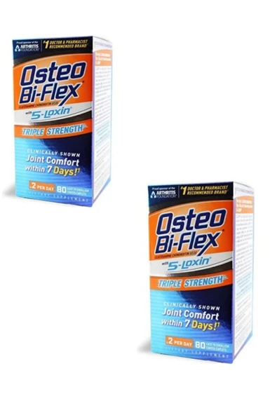 OSTEO Bİ-FLEX Osteo Bı-flex Advanced Trıple Strength 80 Tablet 2 ADET ürün görseli 1