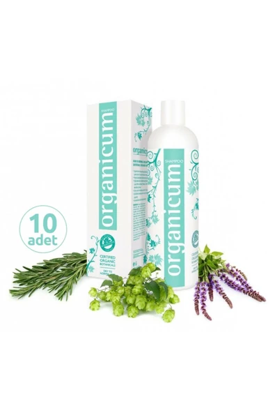 ORGANİCUM Kuru / Normal Saçlar Için Şampuan 350 Ml X 10 Adet ürün görseli 1
