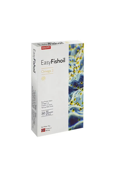 EASY FİSHOİL Easyfishoil Yetişkin 30 Çiğneme Tableti - 1