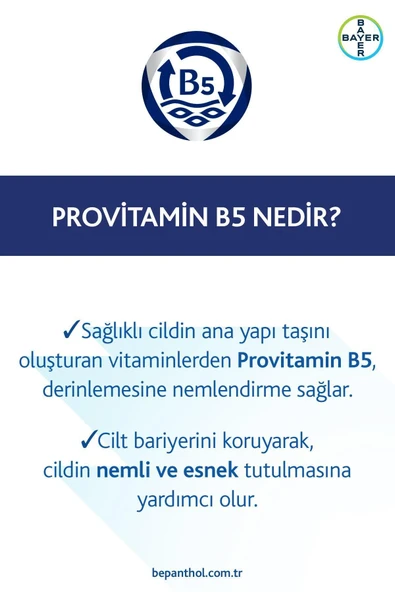 BEPANTHOL Onarıcı Merhem 30g Çok Kuru Ciltler, Tahrişe Yatkın Bölgeler, Günlük Yoğun Nemlendirici, Vücut Bakım - 6