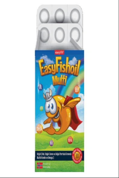 EASY FİSHOİL Easyfishoil Multi 30 Jel Tablet - 2
