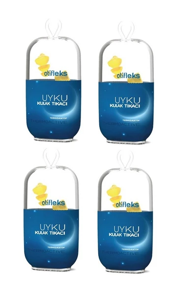 OTİFLEKS Otiflex Uyku Kulak Tıkacı (large) X4 Adet ürün görseli 1