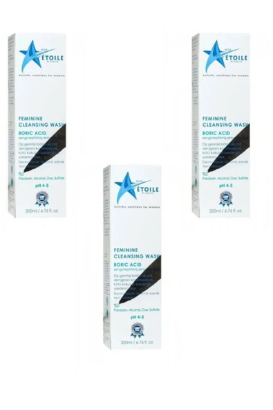ETOİLE Mon Etoile Feminine Cleansing Wash 200 Ml 3 ADET ürün görseli 1