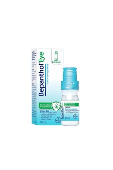 BAYER Bepanthol Eye Nemlendirici Göz Damlası 10 ml Çoklu Doz