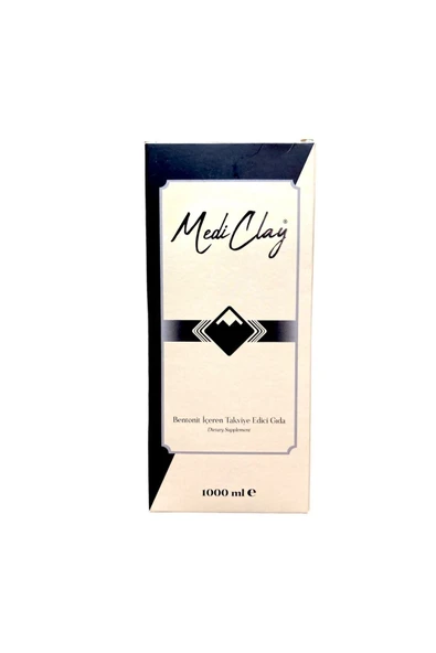 MEDİCLAY Bentonit Içeren Takviye Edici Gıda 1000 ml X 3 Adet - 3