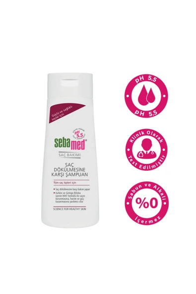 SEBAMED Şampuan Saç Dökülmesine Karşı 200 ml * 2 Adet - 2