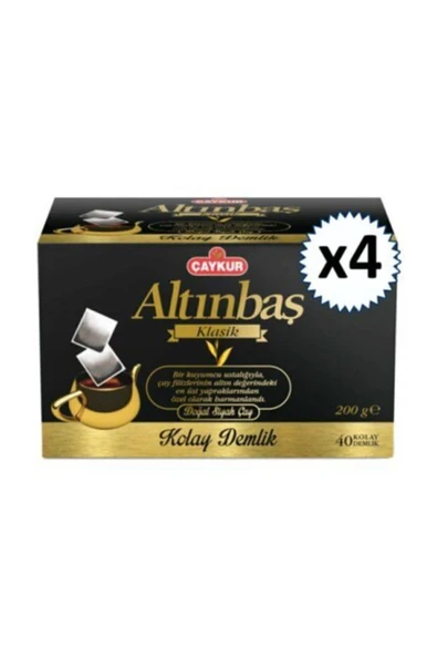 ÇAYKUR Altınbaş Demlik Poşet Klasik 200 gr 40 X 4 - 1
