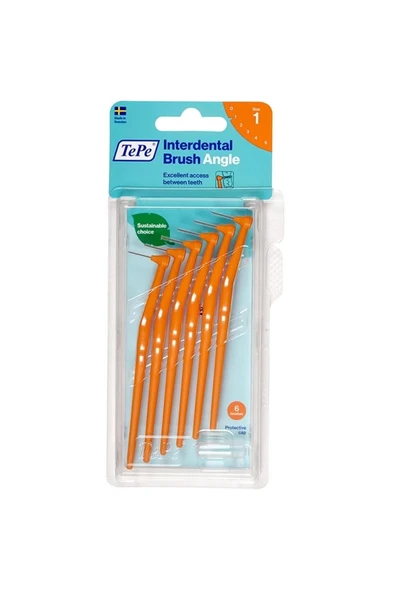 TEPE Angle Arayüz Fırçası Turuncu 0,45 Mm 6 Adet