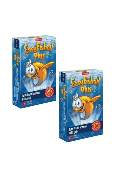 EASYVİT Easyvit Easyfishoil Grow 30 Jel Tablet X2 - 1