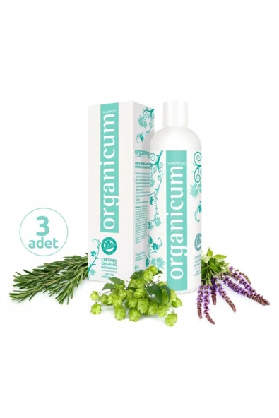 ORGANİCUM Kuru / Normal Saçlar Için Şampuan 350 Ml X 3 Adet