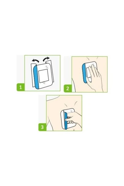 ROLL Film Pedli 5x7.2 Cm 50lı Steril Yara Örtüsü Su Geçirmez - Resim 3