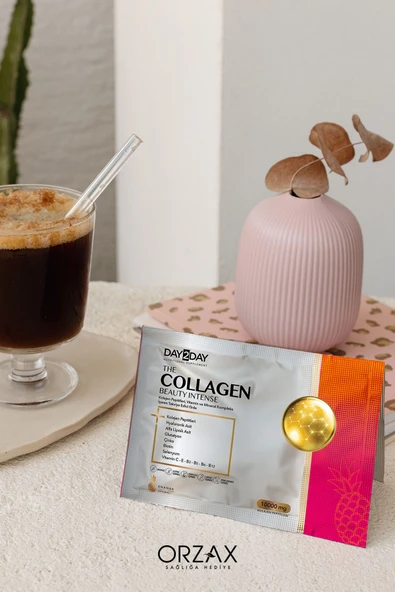 DAY2DAY The Collagen Beauty Intense 30 Saşe - Ananas Aromalı 8697595876138 - 5