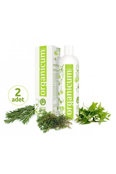 ORGANİCUM Yağlı Saçlar Için Şampuan 350 ml x 2 Adet ürün görseli 1