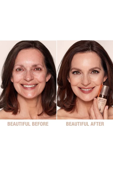 CHARLOTTE TİLBURY Airbrush Flawless Foundation - Fondöten 15 - Warm (30 ml) - 3