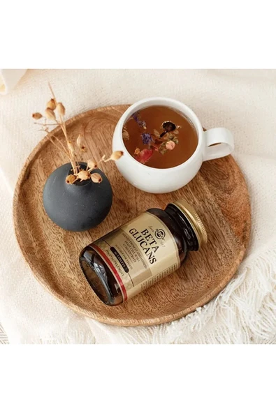 SOLGAR Beta Glucans 60 Tablet - (SKT: 10/2026) - Resim 3