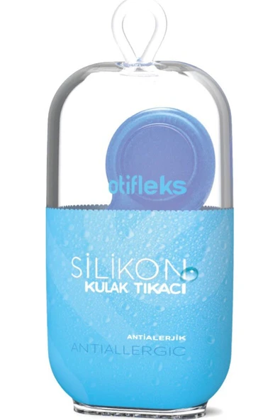 OTİFLEKS Otifleks Anti Alerji Silikon Kulak Tıkacı 2'li - 1