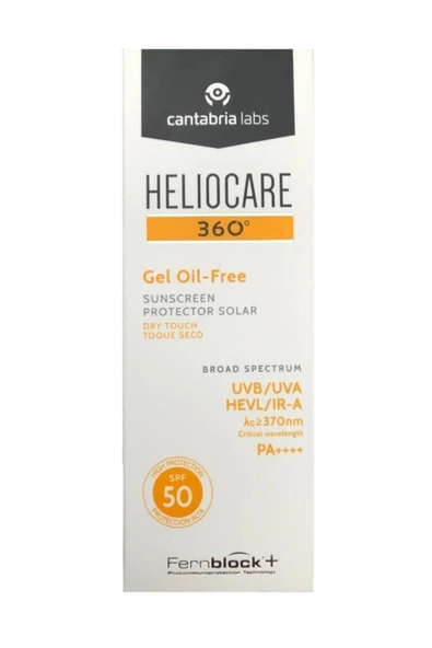 TEKA Heliocare 360 Gel Oil Free Spf50 50ml ürün görseli 1