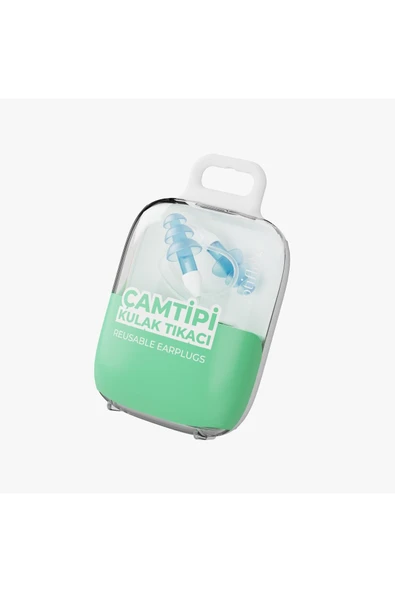 OTİFLEKS Otifleks Çam Tipi Kulak Tıkacı 2'Li İpli (Large) - Resim 2