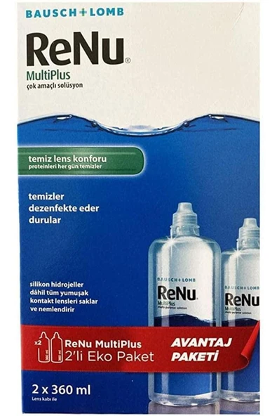 RENU Multiplus Lens Solüsyonu 360 ml | Ikili Eko Paket ürün görseli 1