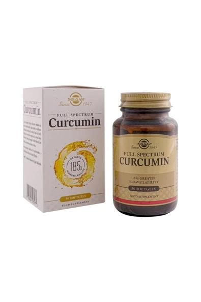 SOLGAR Curcumin 30 Kapsül ürün görseli 1