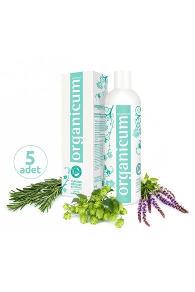 ORGANİCUM Kuru / Normal Saçlar Için Şampuan 350 Ml X 5 Adet