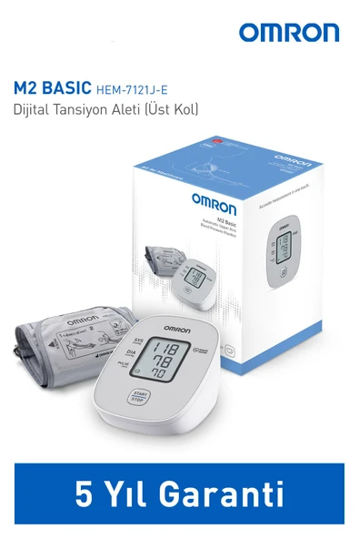 OMRON M2 Basic Üst Koldan Ölçer Dijital Tansiyon Aleti ürün görseli 1