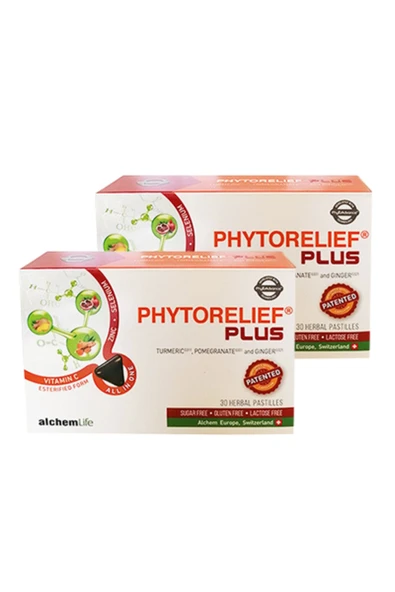 ALCHEMLİFE Phytorelief Plus 30 Pastil 2'li Paket - 1