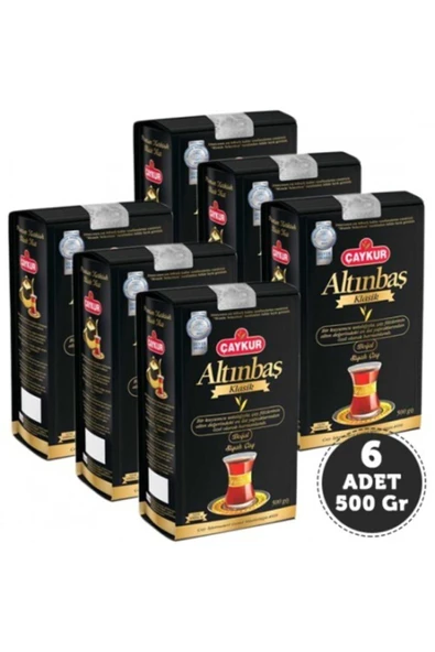ÇAYKUR Çaykur Altınbaş 500 gr 6' Lı Avantajlı Paket