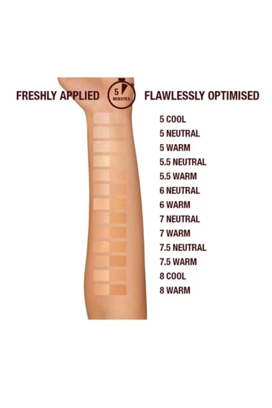 CHARLOTTE TİLBURY AIRBRUSH FLAWLESS FOUNDATION 5 WARM CHAUD 30ML. - 6