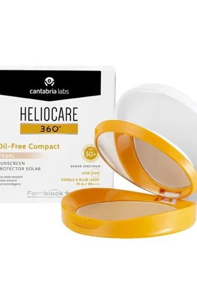 HELİOCARE 360º Spf 50 Oil-free Compact Color Pearl ürün görseli 1