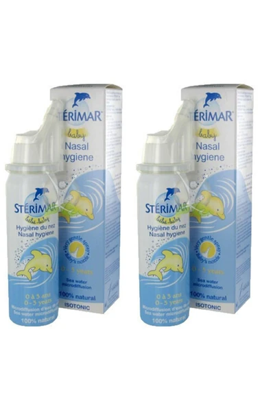 STERİMAR Bebek Deniz Suyu Burun Spreyi 100 ml 2 Adet ürün görseli 1
