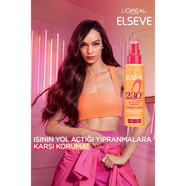 L'Oréal Paris Elseve Dream Long Isıya Karşı Koruyucu & Pürüzsüzleştirici Sprey Serum 150ml - 2