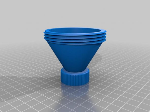 Kullanılan Yağı Geri Dönüştürmek İçin Şişe Hunisi Plastik Aparat - Resim 2