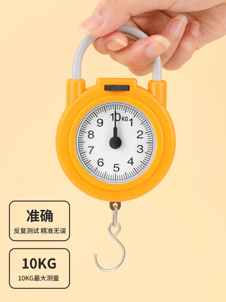 Taşınabilir Yüksek Hassasiyetli Elektronik Kanca Terazisi - Yeşil 2 Paket - 2