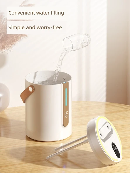Ev Ofis Hava Nemlendirici Aromaterapi Sprey Cihazı - Şarj Yükseltmesi - Çift Sprey - 2.5L - 4